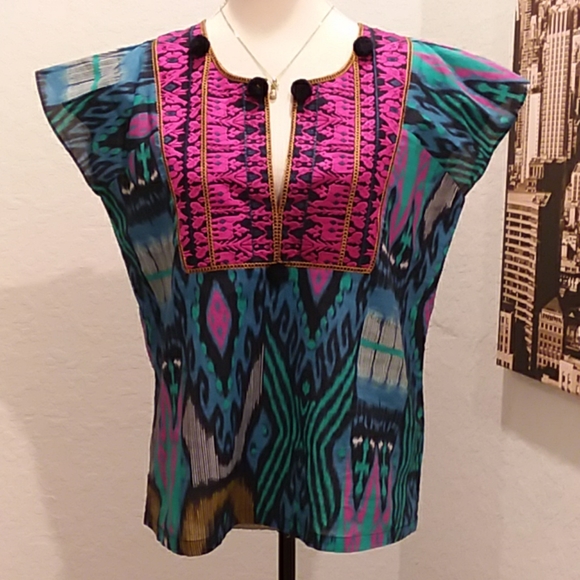 FIGUE Multicolored Top - Picture 1 of 7